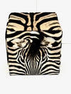 Premium Zebra Cube Ottoman Pair