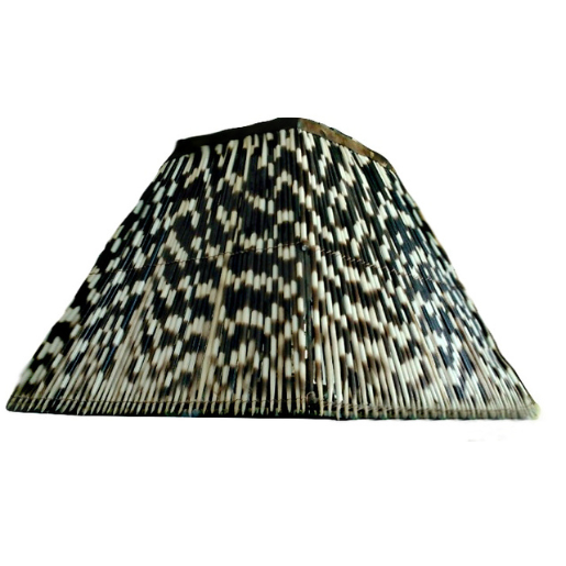 LIGHT SHADE - PORCUPINE QUILL - SQUARE LARGE