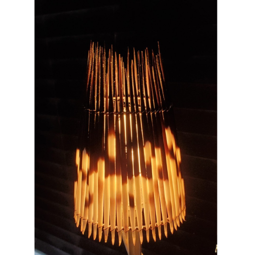 LIGHT SHADE - PORCUPINE QUILL -UNTRIMMED ROUND MINI