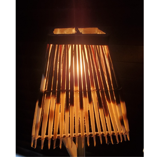 LIGHT SHADE - PORCUPINE QUILL - SQUARE MINI