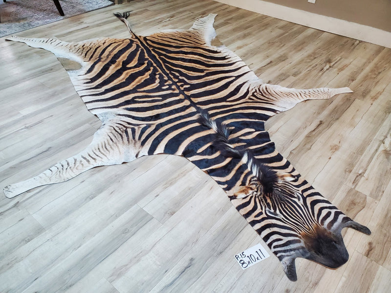 Premium Zebra Skin Rug- P15